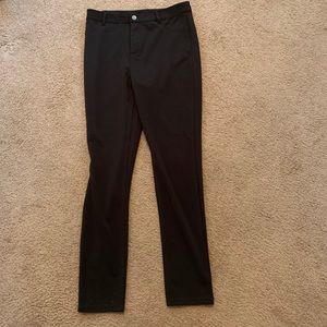 Skinny leg work pants